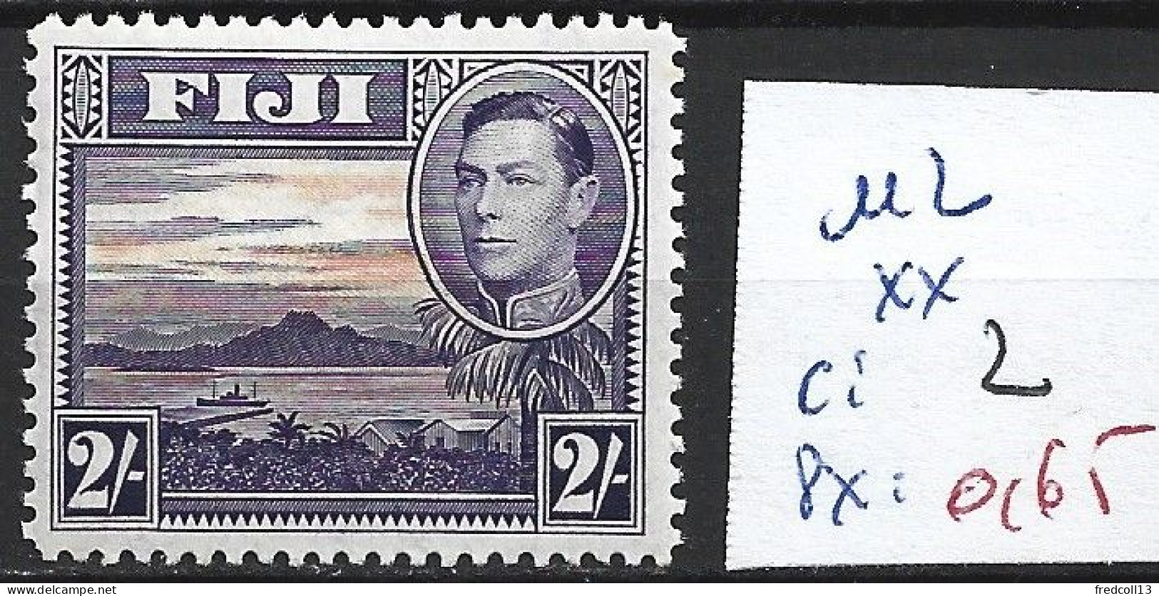 FIDJI 112 ** Côte 2 € - Fiji (...-1970)