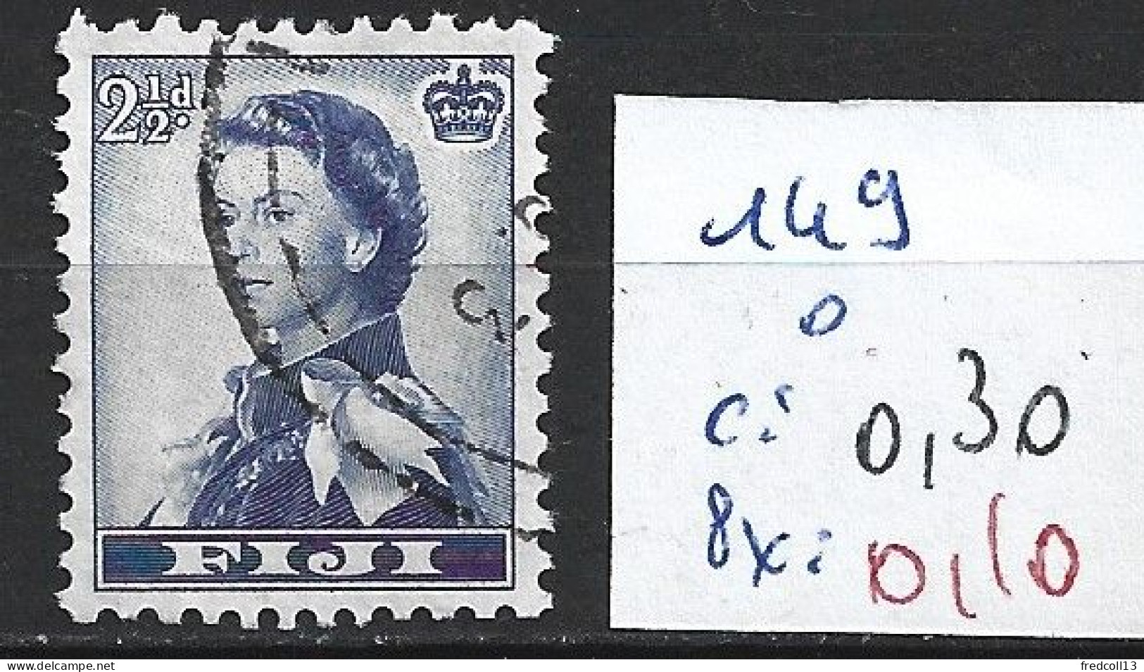 FIDJI 149 Oblitéré Côte 0.30 € - Fiji (...-1970)