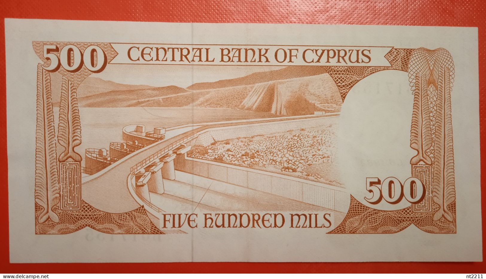 Banknote 500 Mils Cyprus 1982 AUNC - Chypre