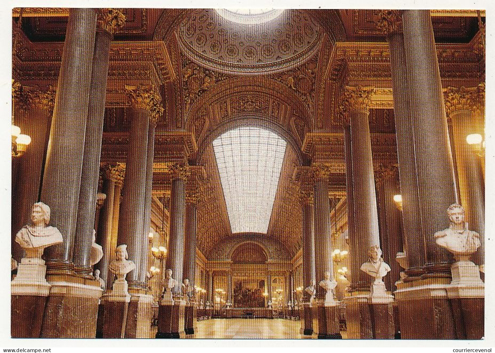 FRANCE - Env. Affr. Marianne Lamouche - Obl Congrès Du Parlement 28/02/2005 Versailles + CPM Galerie Des Batailles - Temporary Postmarks