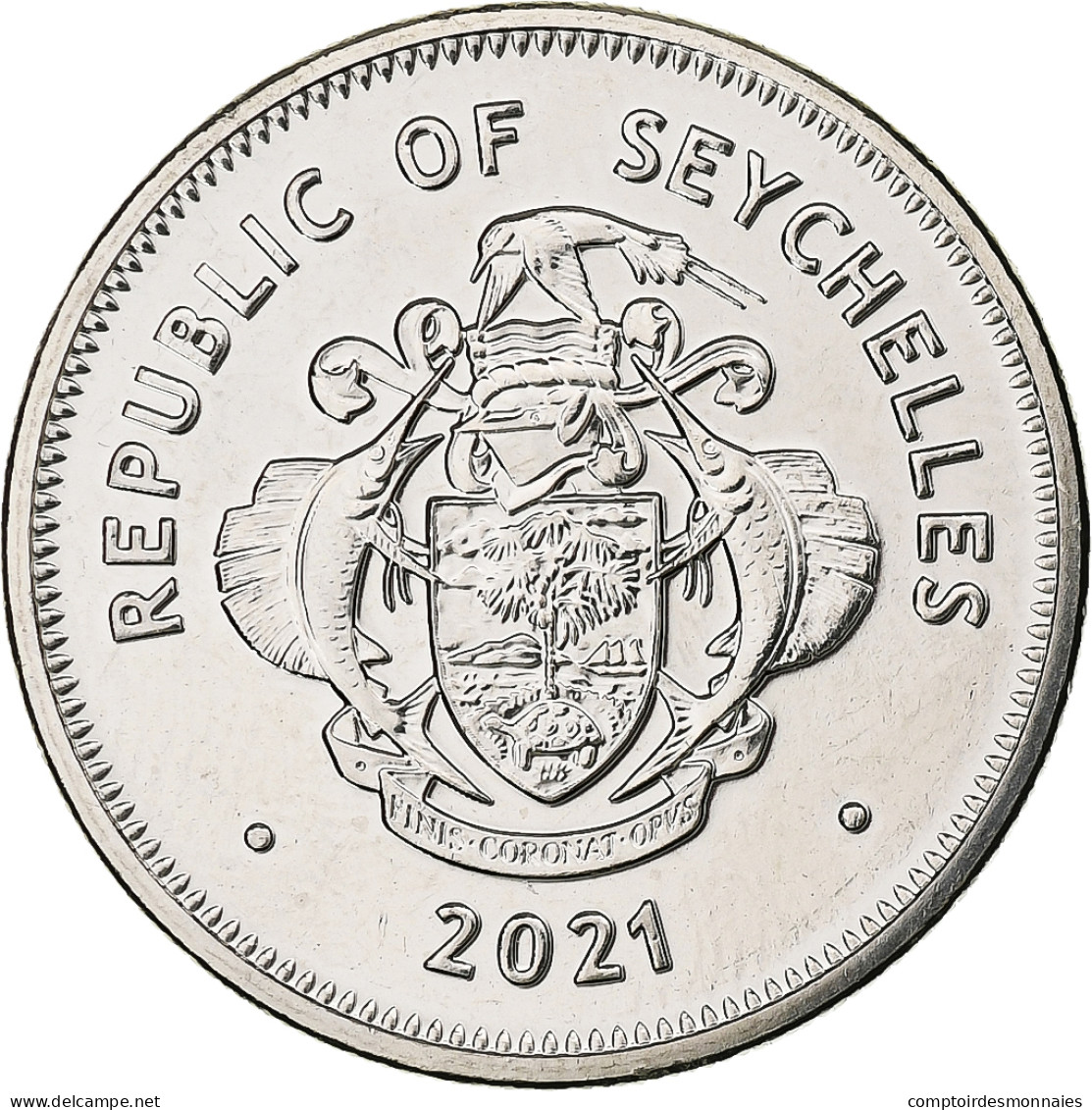 Seychelles, Rupee, 2021, Nickel Plaqué Acier, SPL - Seychellen