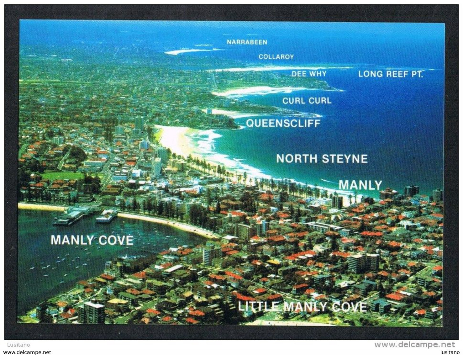 AUSTRALIA - MANLY NORTHERN BEACHES OF SYDNEY ( 2 SCANS ) - Andere & Zonder Classificatie