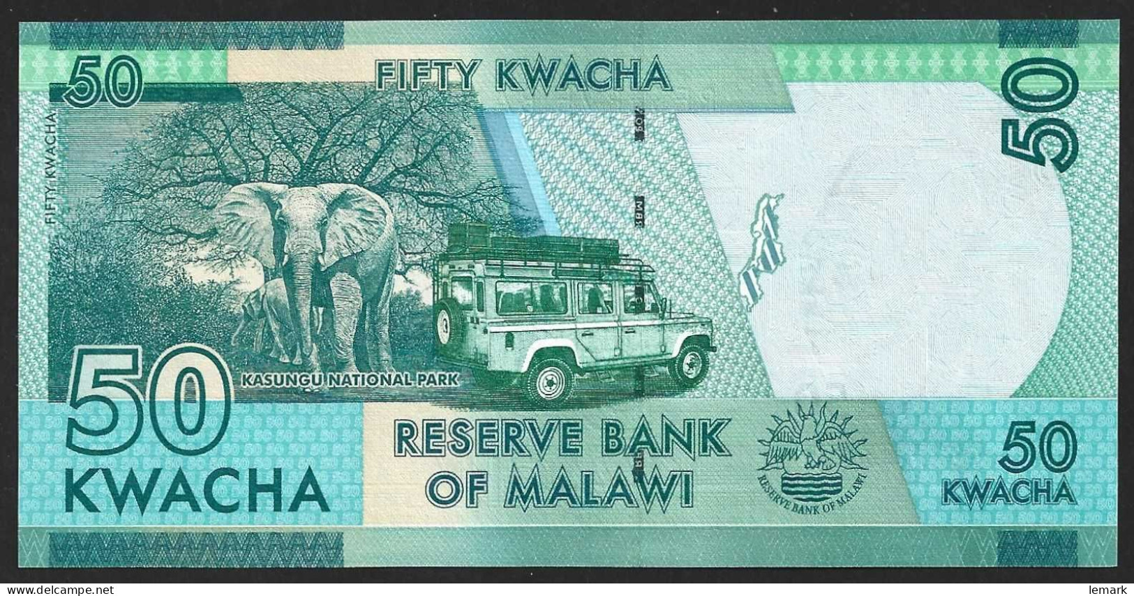 Malawi 50 Kwacha 2020 P64g UNC - Malawi