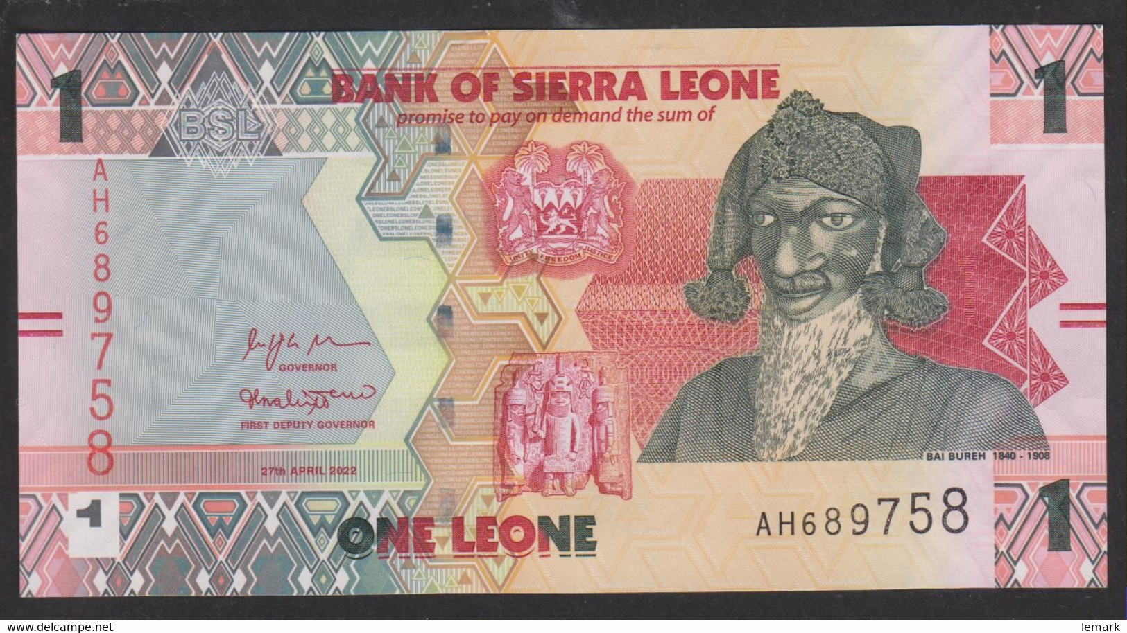 Sierra Leone 1 Leone P34 UNC - Sierra Leona