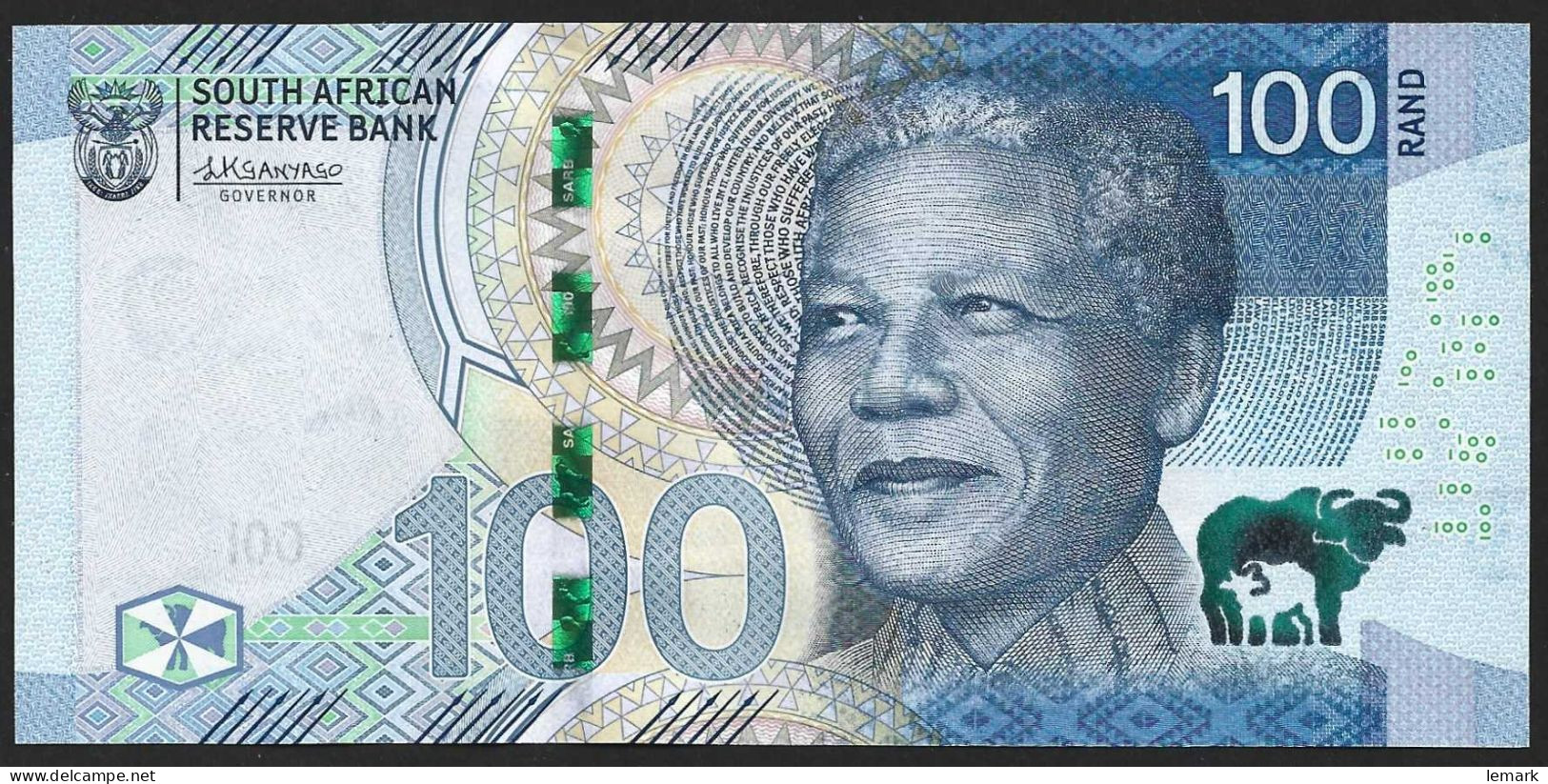 South Africa 100 Rand 2023 P151 UNC - South Africa