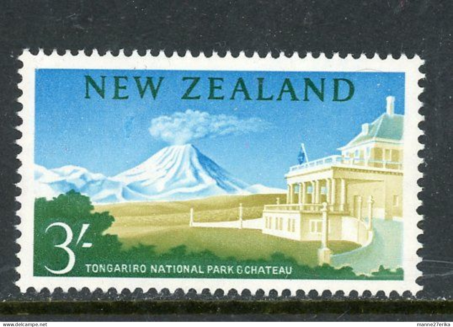 -New Zealand 1960-66 MNH Volcano - Nuevos