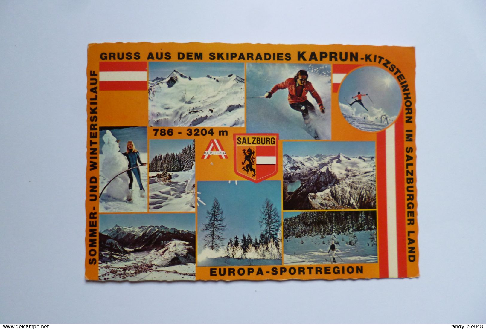 KAPRUN  -  Skiparadies   -  Autriche - Kaprun