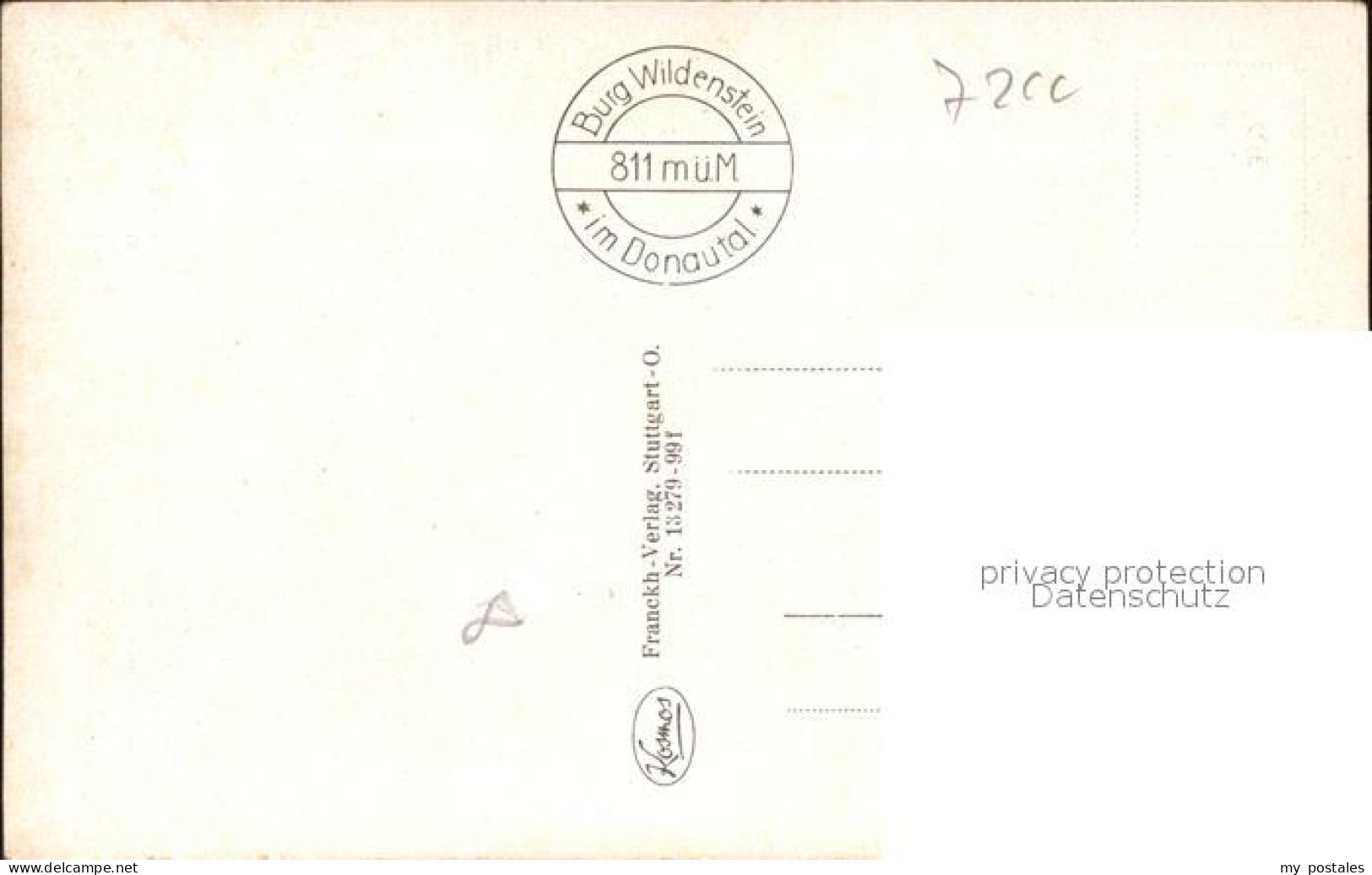 41576695 Tuttlingen Und Umgebung Reliefkarte Tuttlingen - Tuttlingen