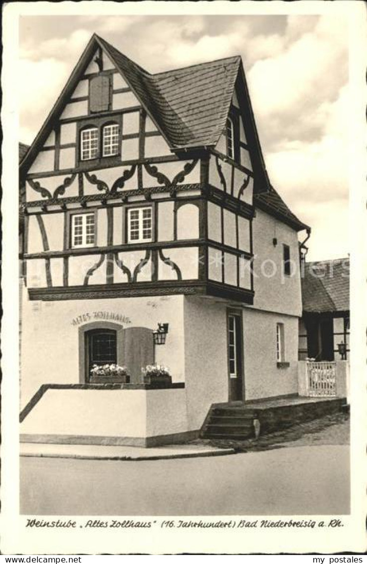 41576295 Bad Breisig Weinstube Altes Zollhaus Historisches Gebaeude 16. Jahrhund - Bad Breisig