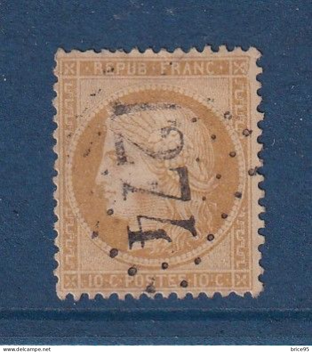 France - YT N° 36 - Oblitéré - 1870 - 1863-1870 Napoleon III With Laurels