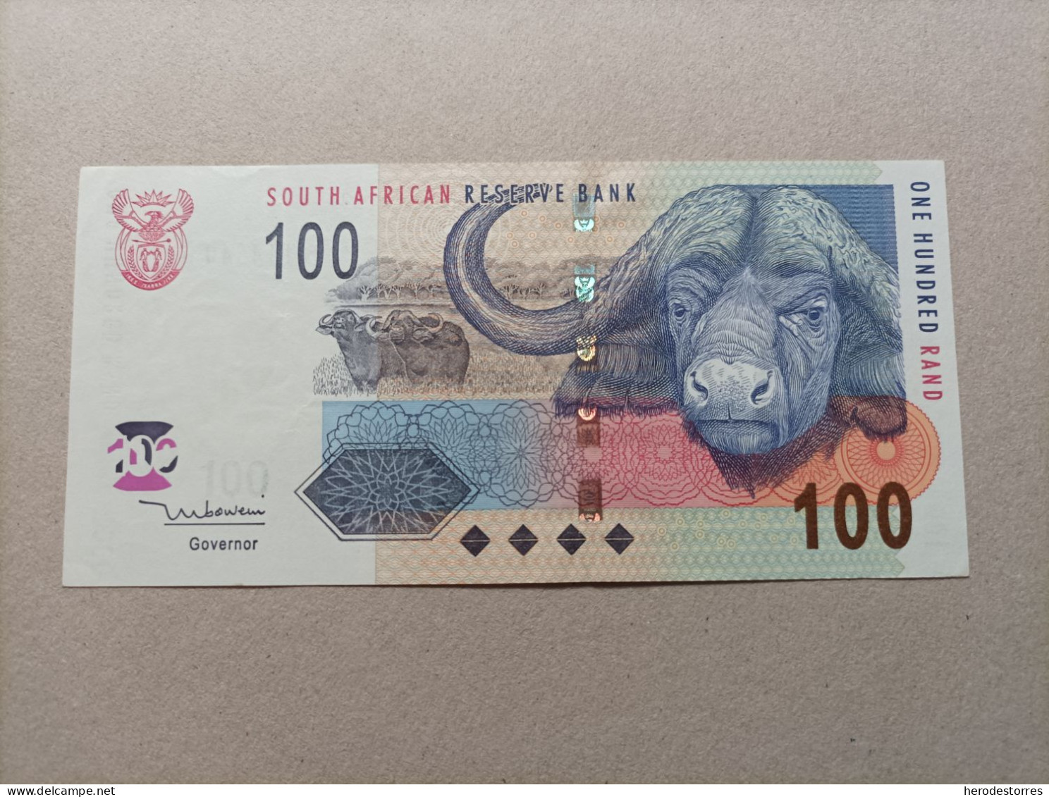 Billete De Sudáfrica De 100 Rand, AUNC - Afrique Du Sud