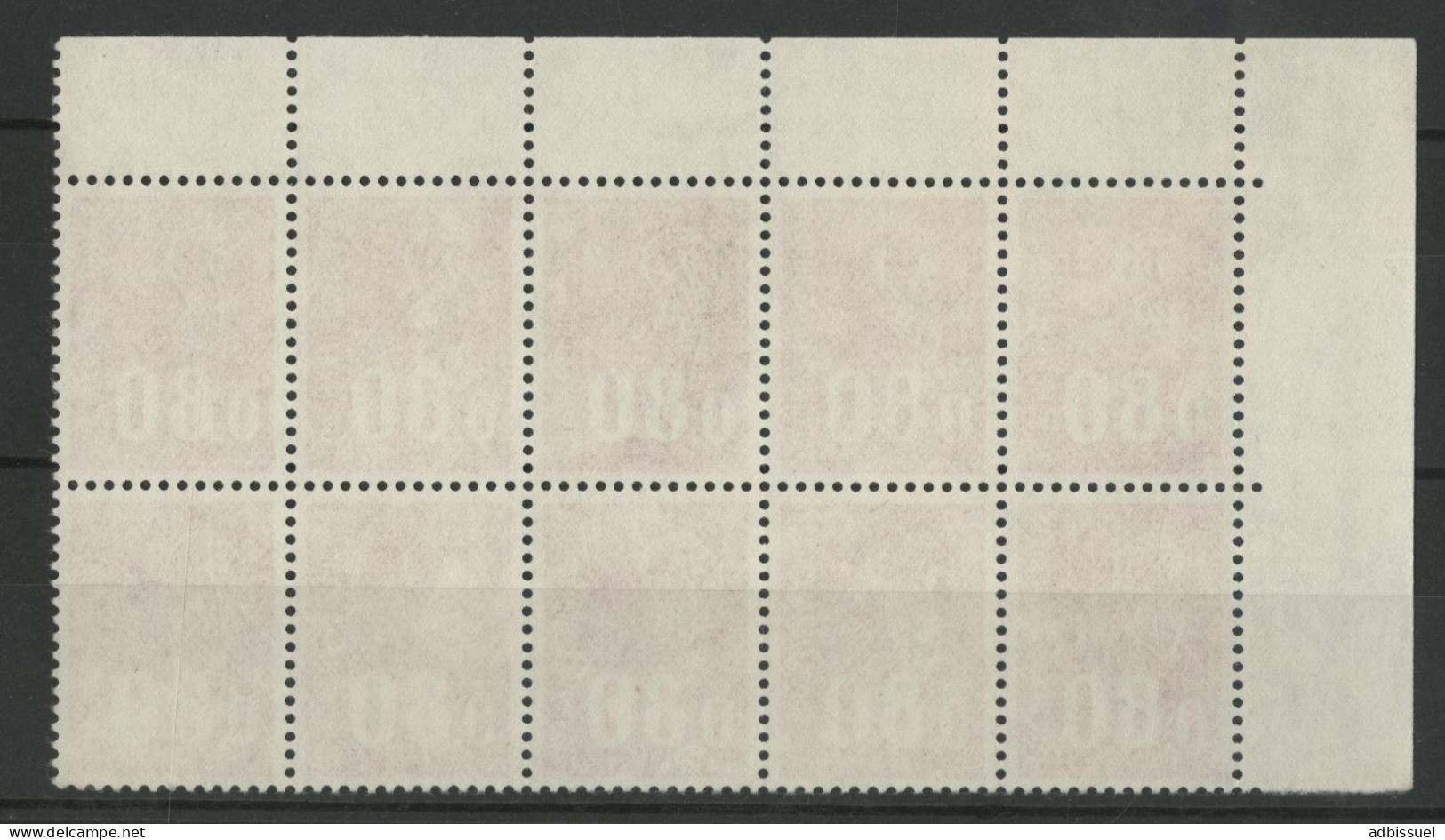 N° 1816a SANS PHOSPHORE Gomme Brillante En Bloc De 10 Cote 220 € Neufs ** (MNH) Voir Suite - Unused Stamps