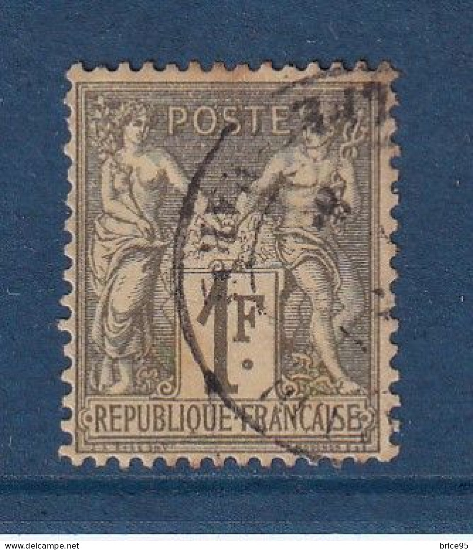 France - YT N° 72 - Oblitéré - 1876 - 1876-1878 Sage (Type I)