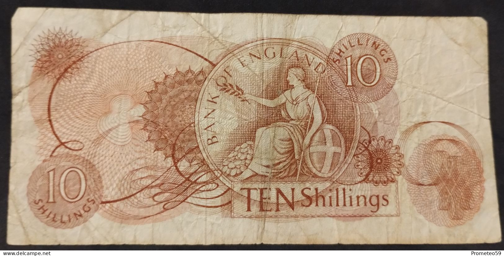 Gran Bretaña – Billete Banknote De Ten (10) Shillings – 1962/66 - 10 Schillings