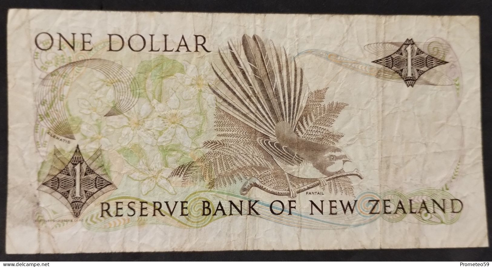 Nueva Zelanda – Billete Banknote De 1 Dollar – 1967/81 - Nuova Zelanda