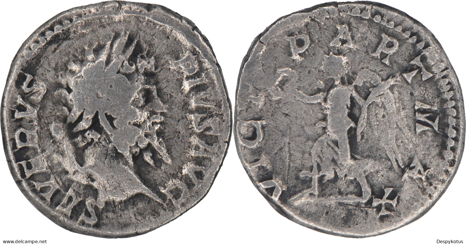 Rome - Denier - Septime Sévère - 204 AD - VICT PART MAX - RIC.205 - 17-326 - The Severans (193 AD To 235 AD)