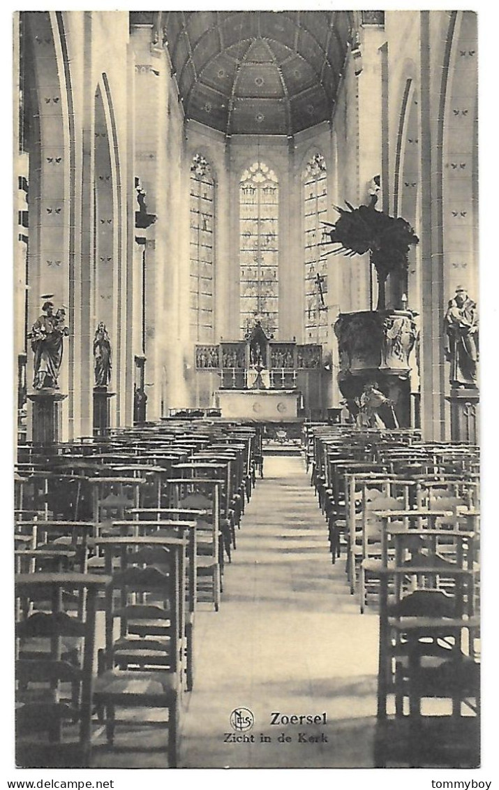 CPA Zoersel, Zicht In De Kerk - Zörsel