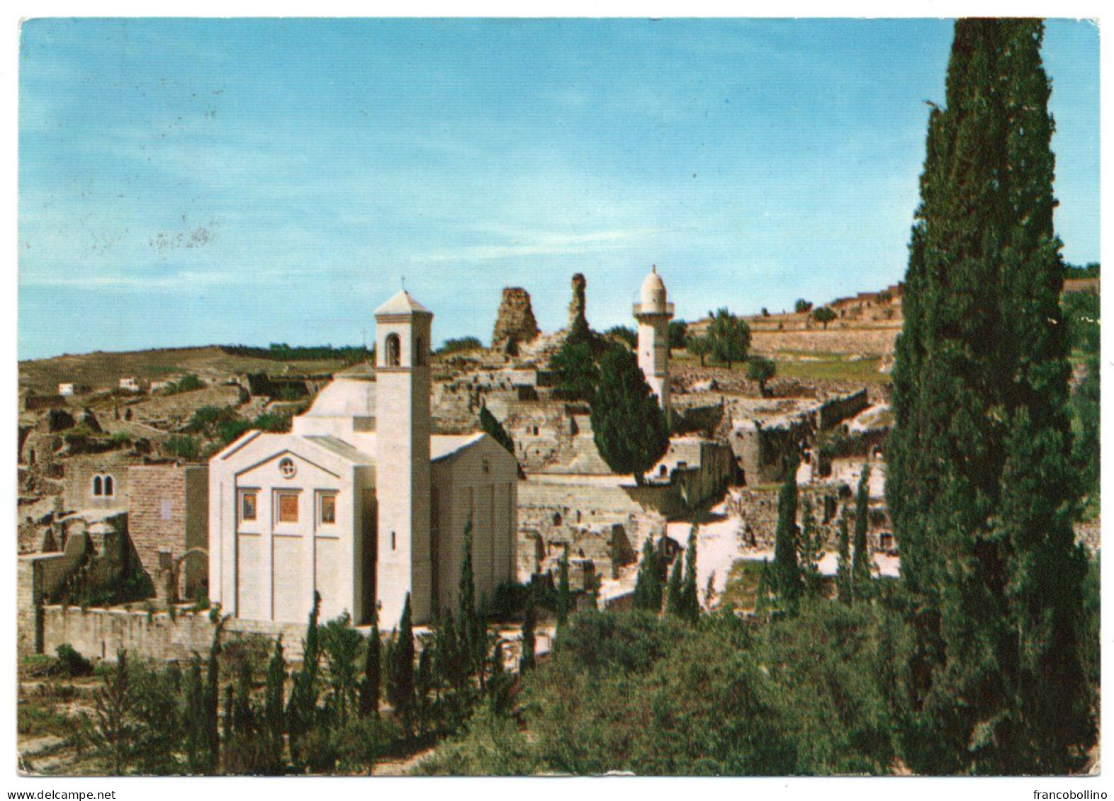JORDAN/ISRAEL - BETHANY VILLAGE OF LAZARUS, MARY AND MARTHA (REX STUDIO) / HOTEL / 1965 - Jordanien