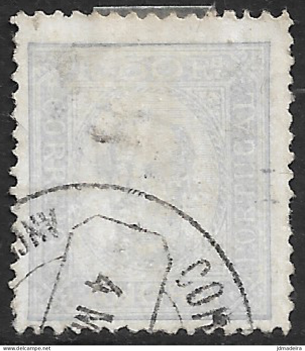 Angra – 1892 King Carlos 50 Réis Used Stamp - Angra