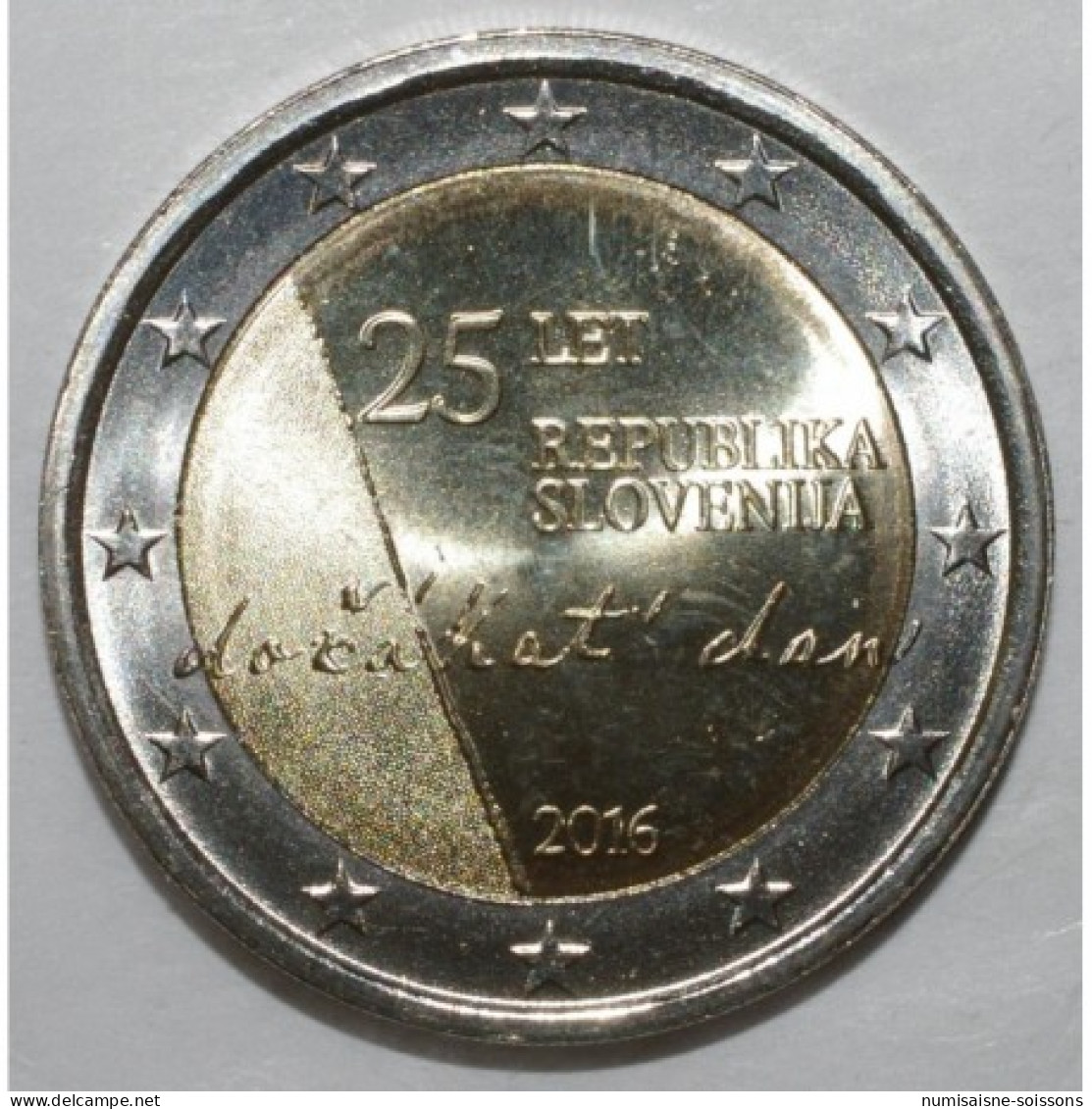 SLOVENIE - 2 EURO 2016 - INDEPENDANCE - SUPERBE A FLEUR DE COIN - Slovenië