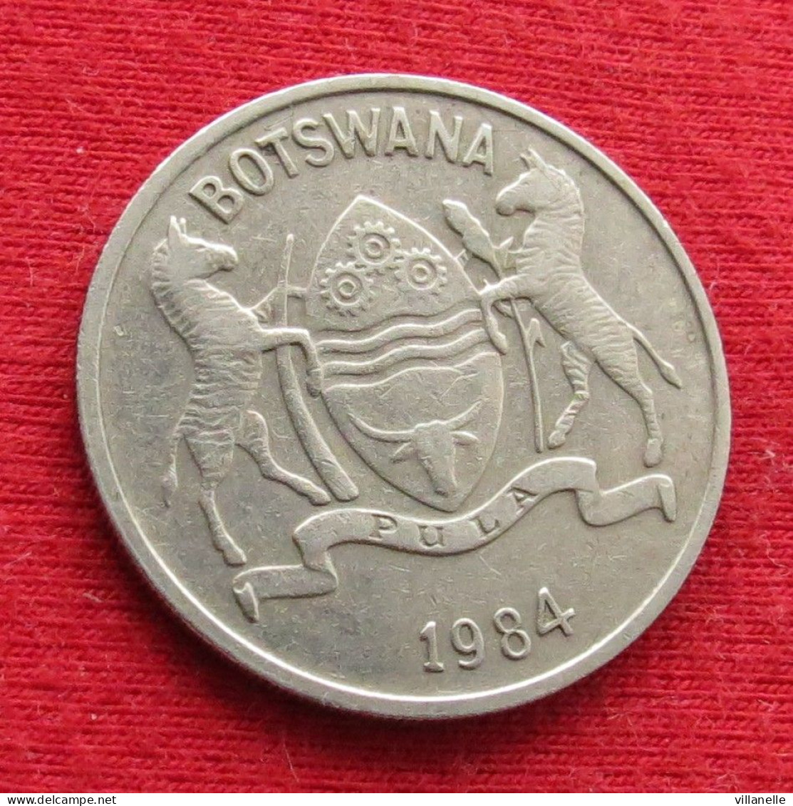 Botswana 25thebe 1984 Botsuana Xf W ºº - Botswana