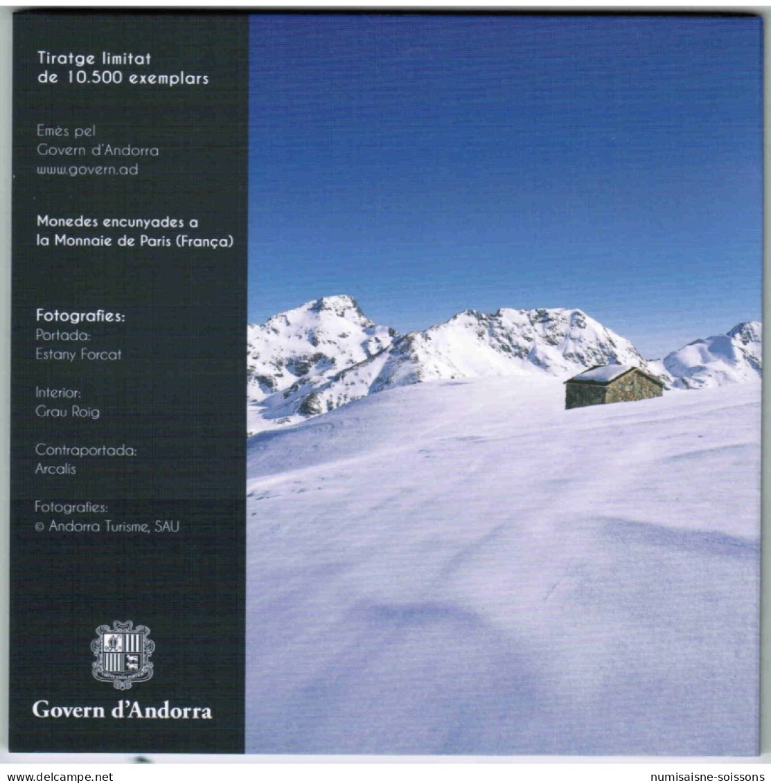 ANDORRE - COFFRET EURO BRILLANT UNIVERSEL 2023 - 8 PIÈCES - BU - Andorra