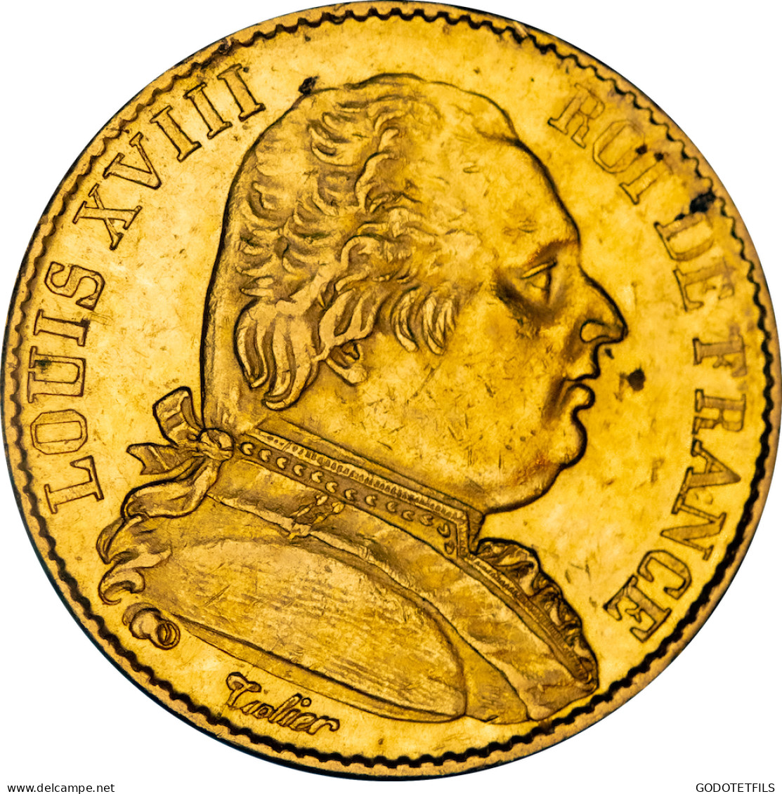 Restauration - 20 Francs Or Louis XVIII 1815 Paris - 20 Francs (gold)