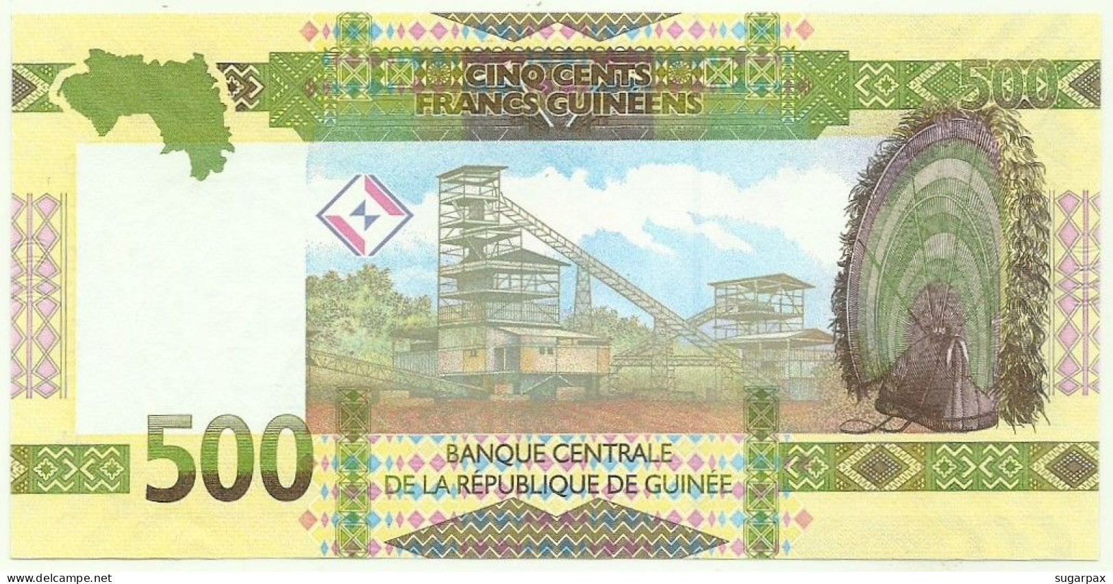 Guinea - 500 Francs - 2022 - Pick NEW - Unc. - Serie DU - République De Guinée - Guinea