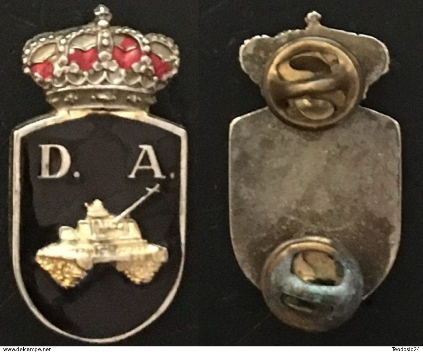 Distintivo De Permanencia De La División Acorazada Brunete Nº 1 Años 90 - Spanje