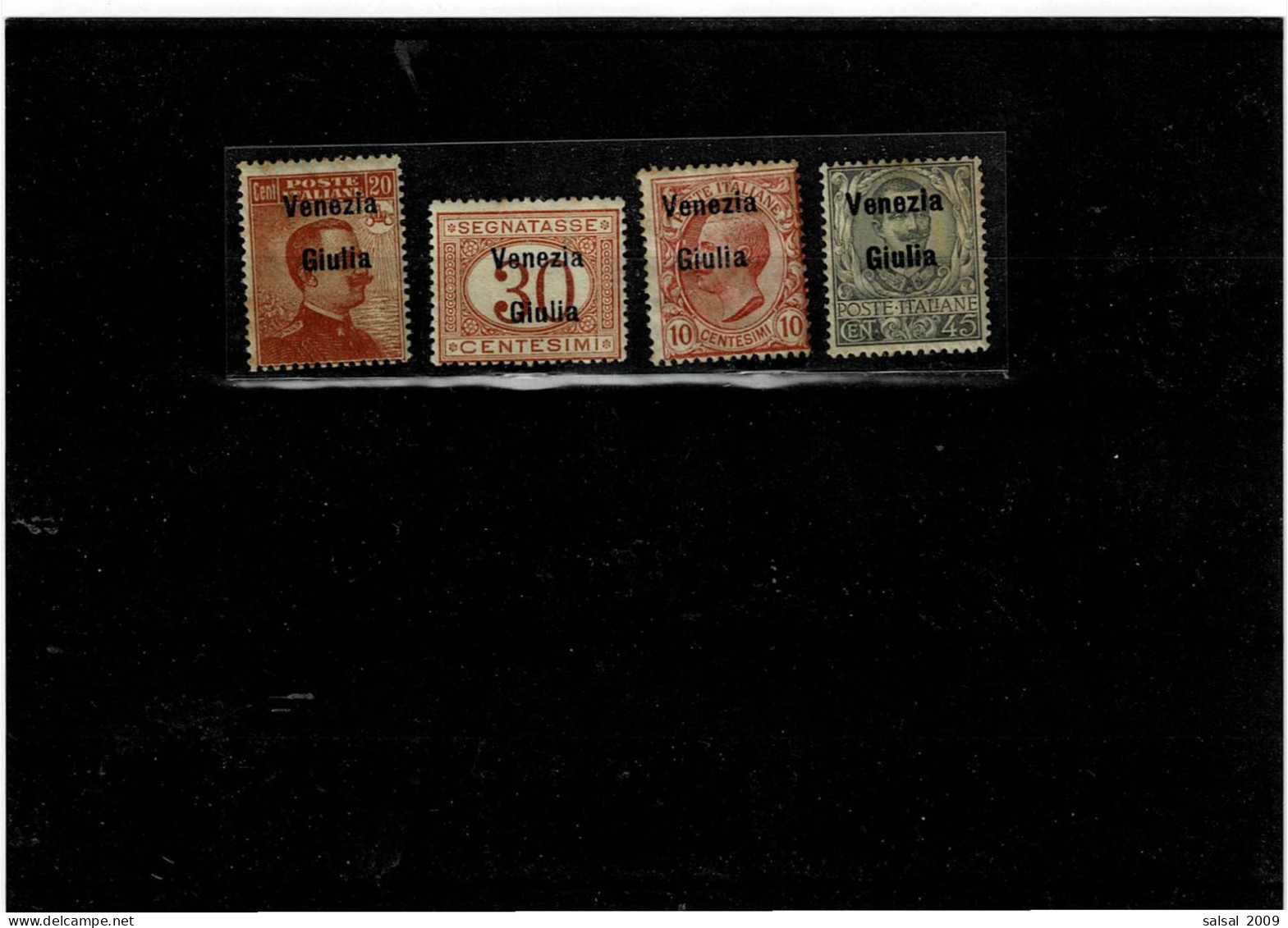 VENEZIA GIULIA ,occupazione I-a Guerra ,2 Pezzi MNH+1 Pezzo Segnatasse+2 Pezzi MH ,qualita Scarsa - Vénétie Julienne