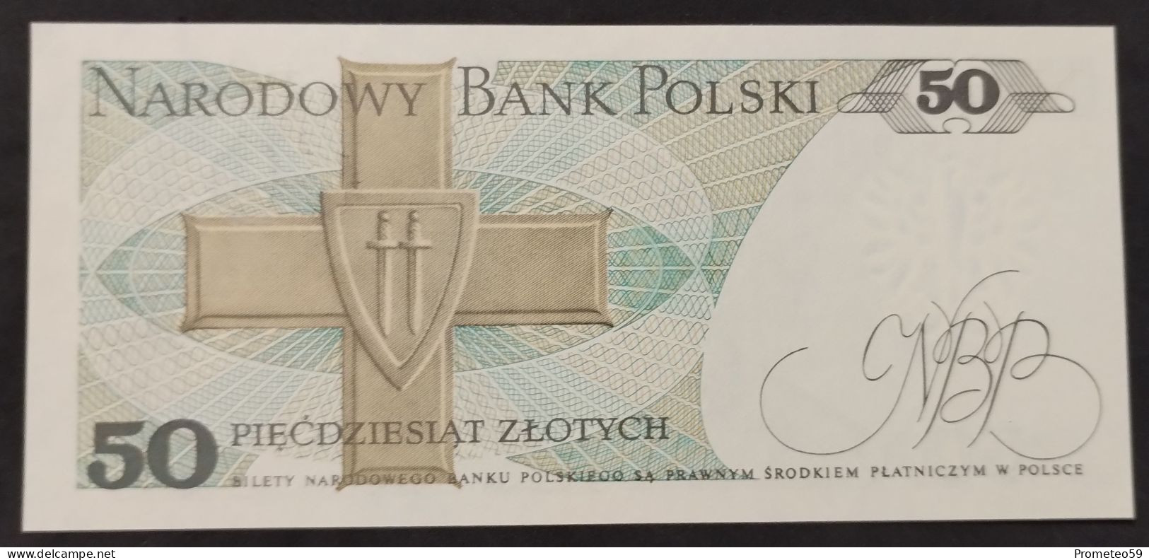 Polonia – Billete Banknote De 50 Zlotych – 1988 - Pologne