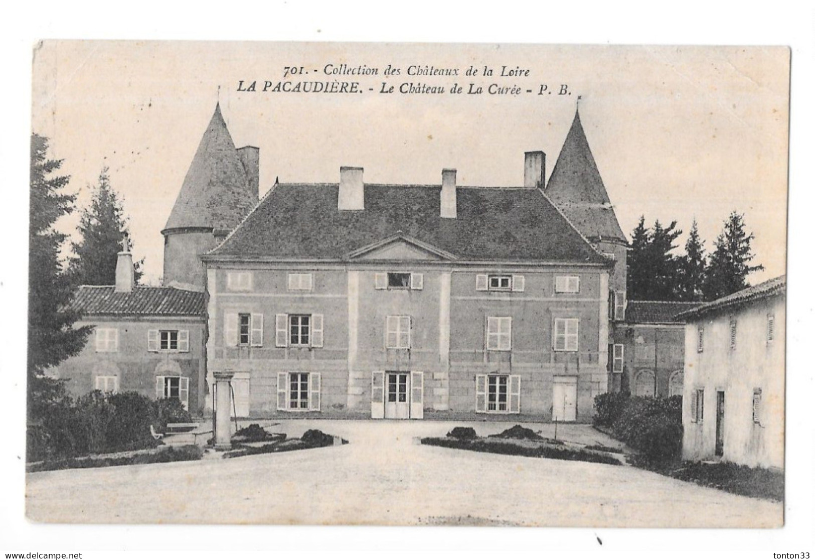 LA PACAUDIERE - 42 - Le Chateau De LA CUREE - GEO 10 - - La Pacaudiere