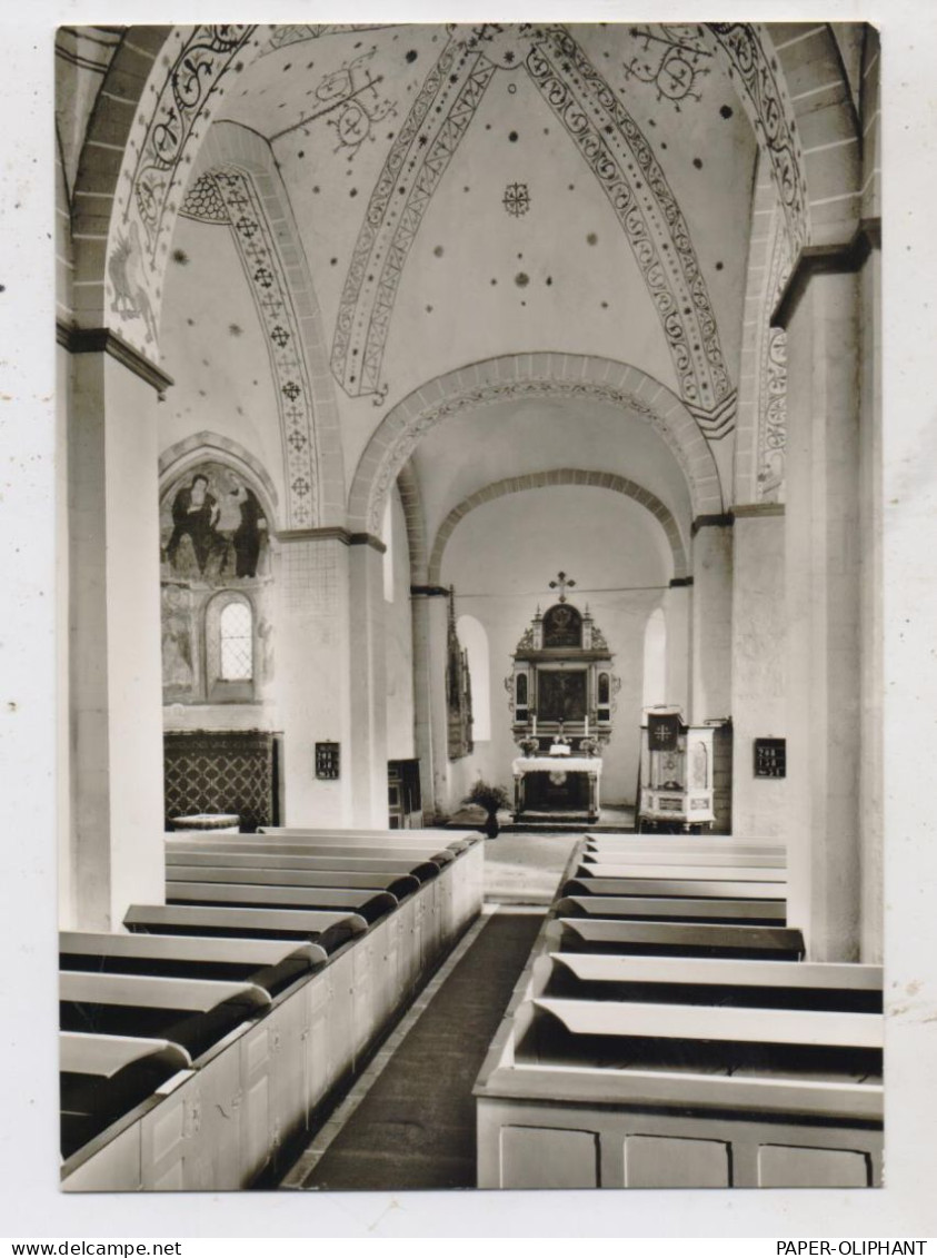 4772 BAD SASSENDORF - WESLARN, Pfarrkirche, Innenansicht - Bad Sassendorf