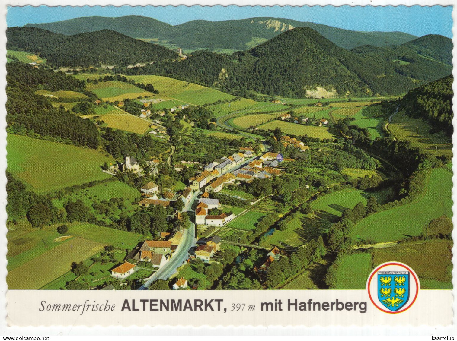 Altenmarkt An Der Triesting, 397 M - Schwimmbad Und Schlepplift - (N.Ö., Österreich/Austria) - Alpine Luftbild - Baden Bei Wien