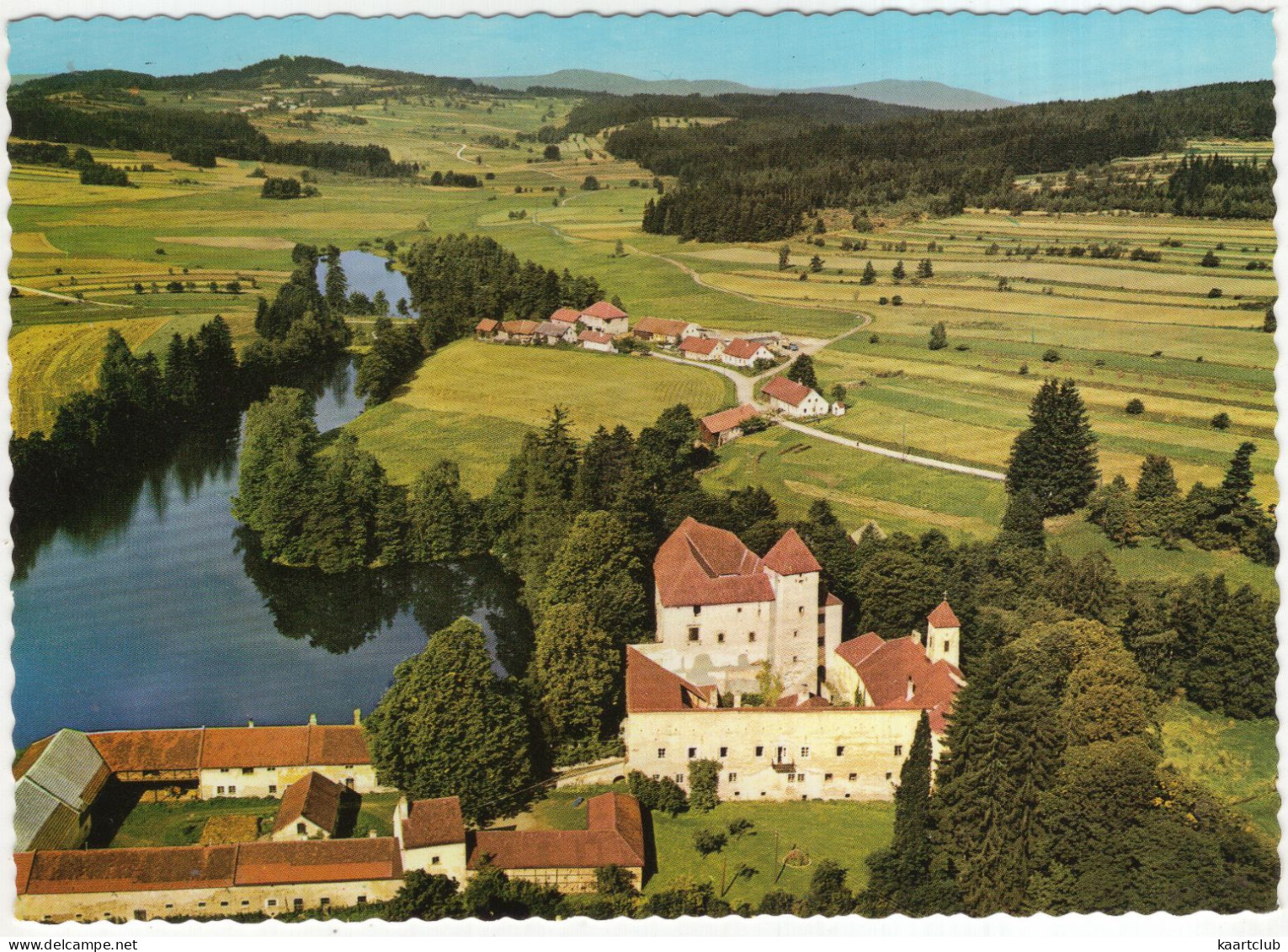 Schloß Engelstein Bei Groß-Schönau Im Waldviertel, 650 M - (N.Ö., Österreich/Austria) - Alpine Luftbild - Gmünd