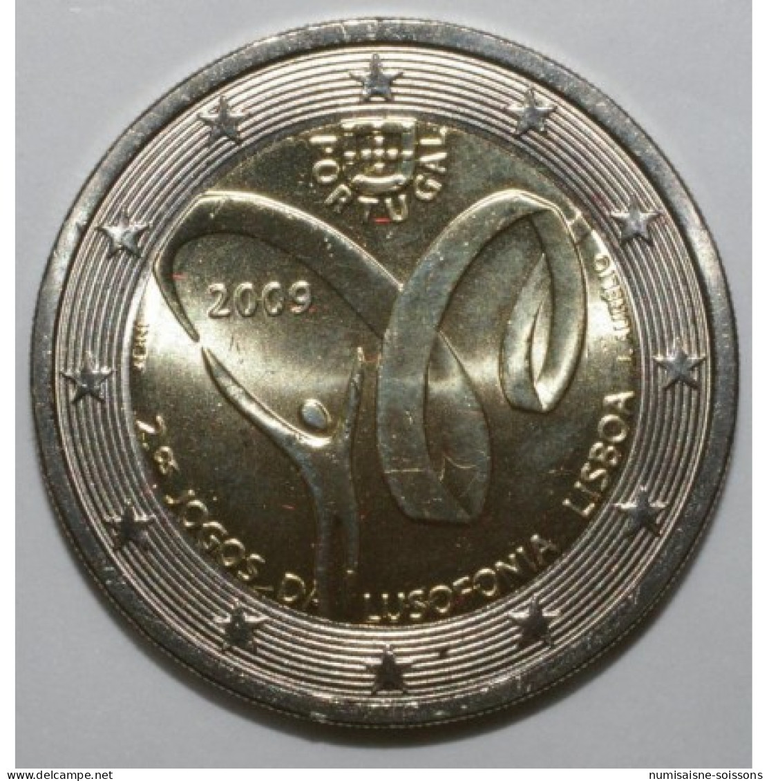 PORTUGAL - 2 EURO 2009 - LUSOPHONIE - SUPERBE A FLEUR DE COIN - Portugal