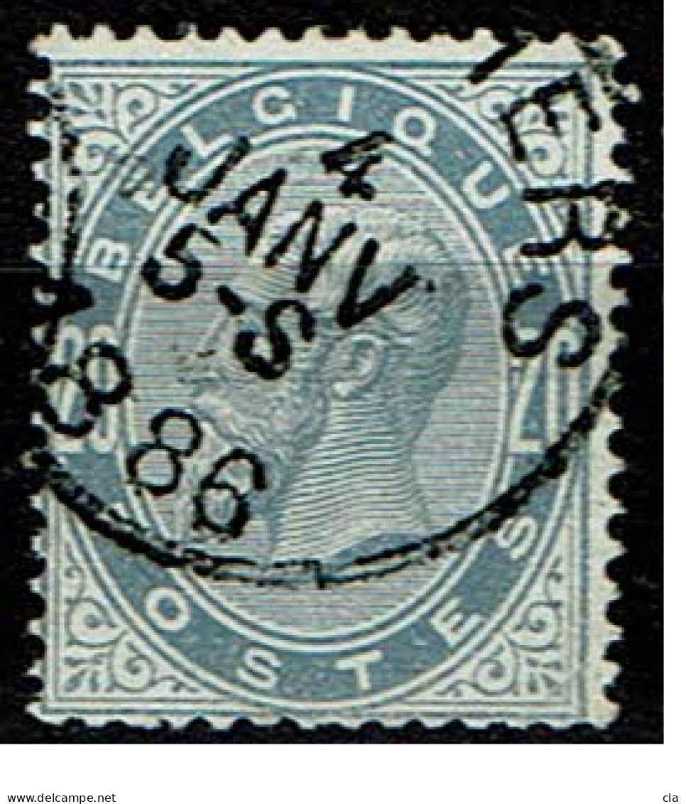 39  Obl  Verviers - 1866-1867 Kleine Leeuw