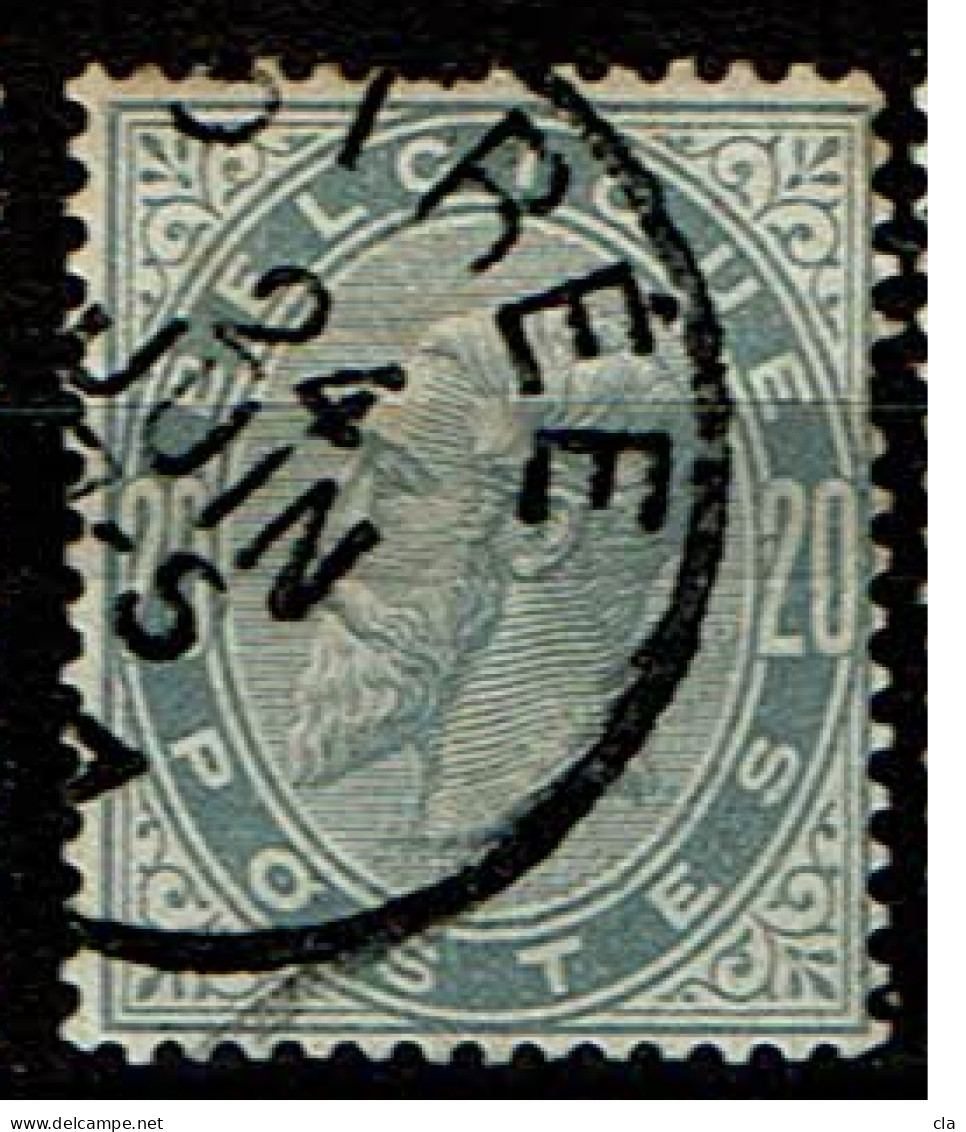 39  Obl  Strée  + 15 - 1866-1867 Piccolo Leone