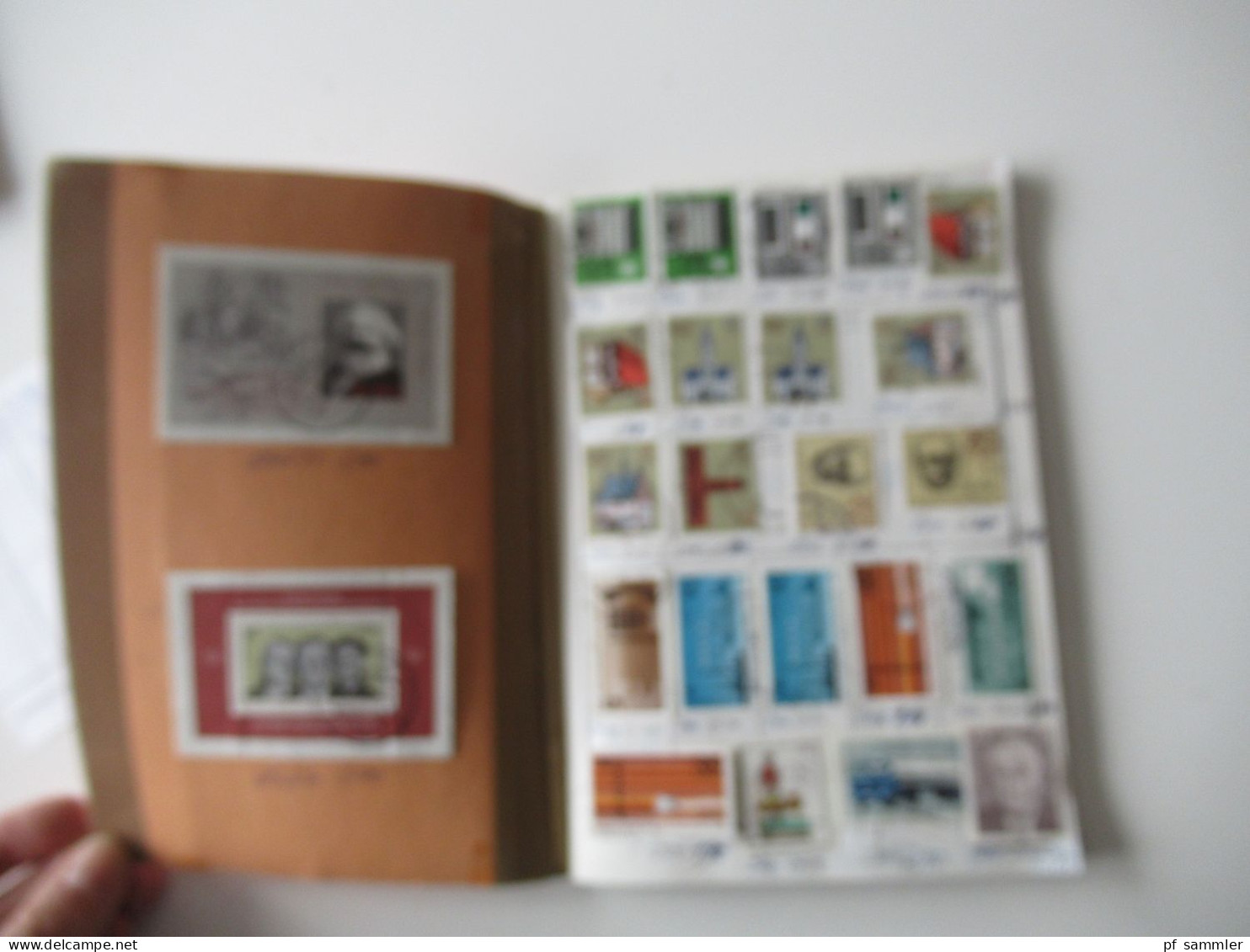 Sammlung / Interessantes Auswahlheft DDR 1977 - 1983 Viele Gestempelte Marken /eventl. Fundgrube / Viele Tagesstempel - Collections (en Albums)