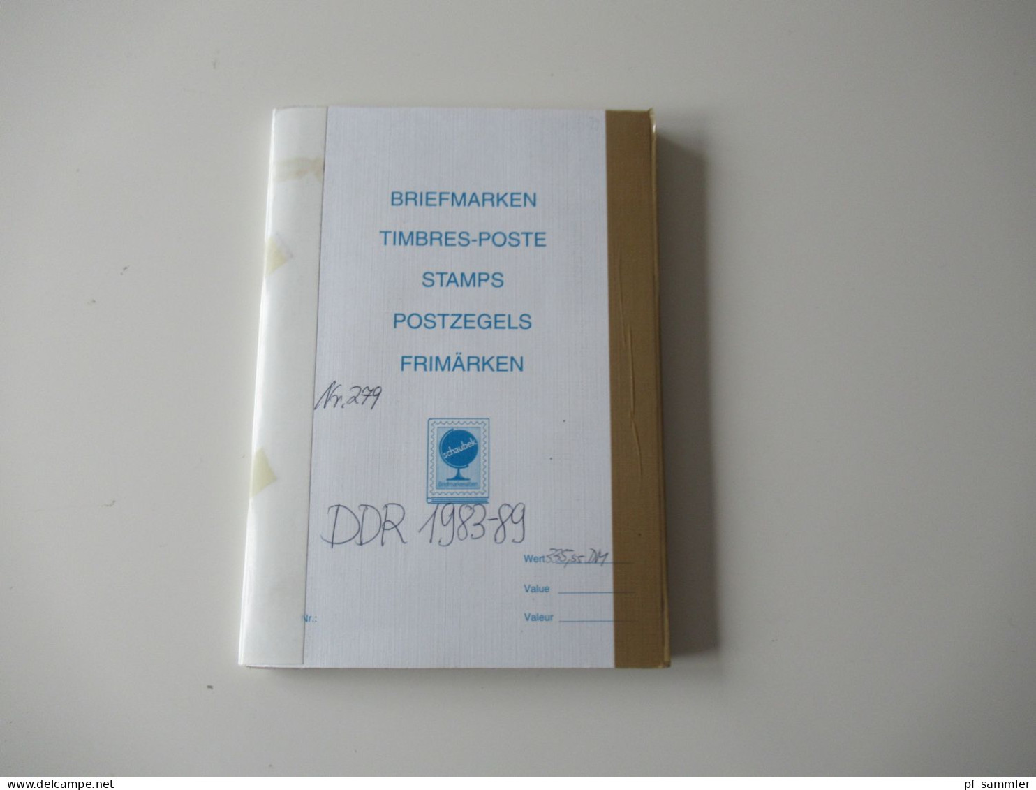 Sammlung / Interessantes Auswahlheft DDR 1983 - 1989 Viele Gestempelte Marken /eventl. Fundgrube / Viele Tagesstempel - Verzamelingen (in Albums)