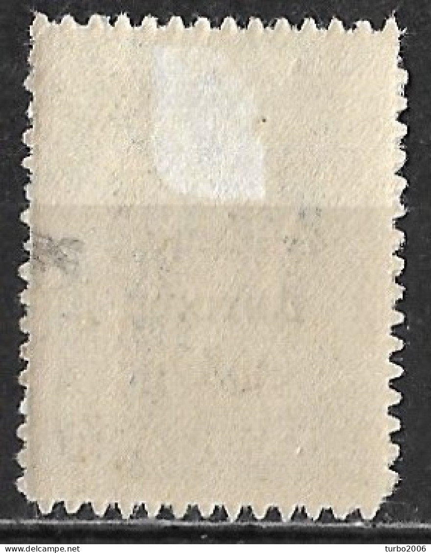 THRACE 1920 40 L Dark Blue Litho With Overprint Greek Administration Vl. 20 MH - Thracië