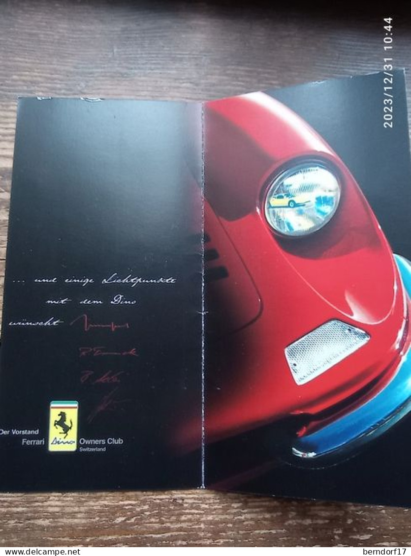 FERRARI OWNERS CLUB SWITZERLAND - Automobilismo - F1