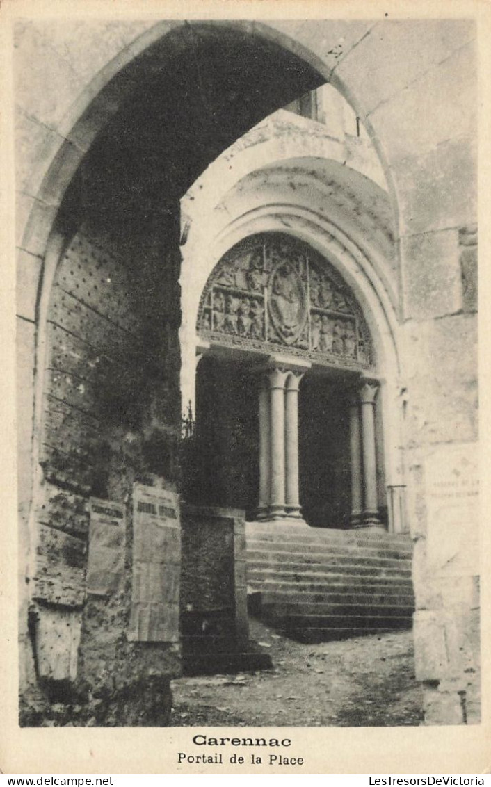 FRANCE - Gourdon - Carennac - Vue Sur Le Portail De La Place - Carte Postale Ancienne - Gourdon