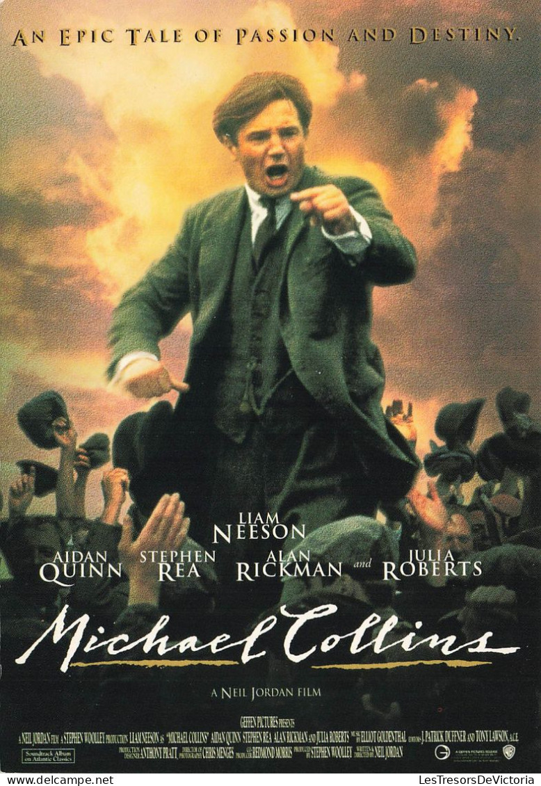 SPECTACLE - Cinéma - Michael Collins - Alan Rickman - Julia Roberts -  Affiche - Carte Postale - Affiches Sur Carte