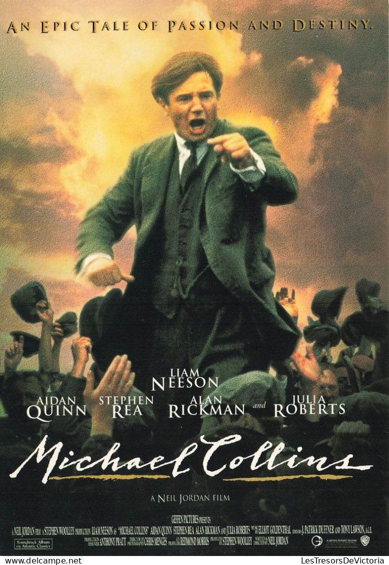 SPECTACLE - Cinéma - Michael Collins - Alan Rickman - Julia Roberts -  Affiche - Carte Postale - Affiches Sur Carte