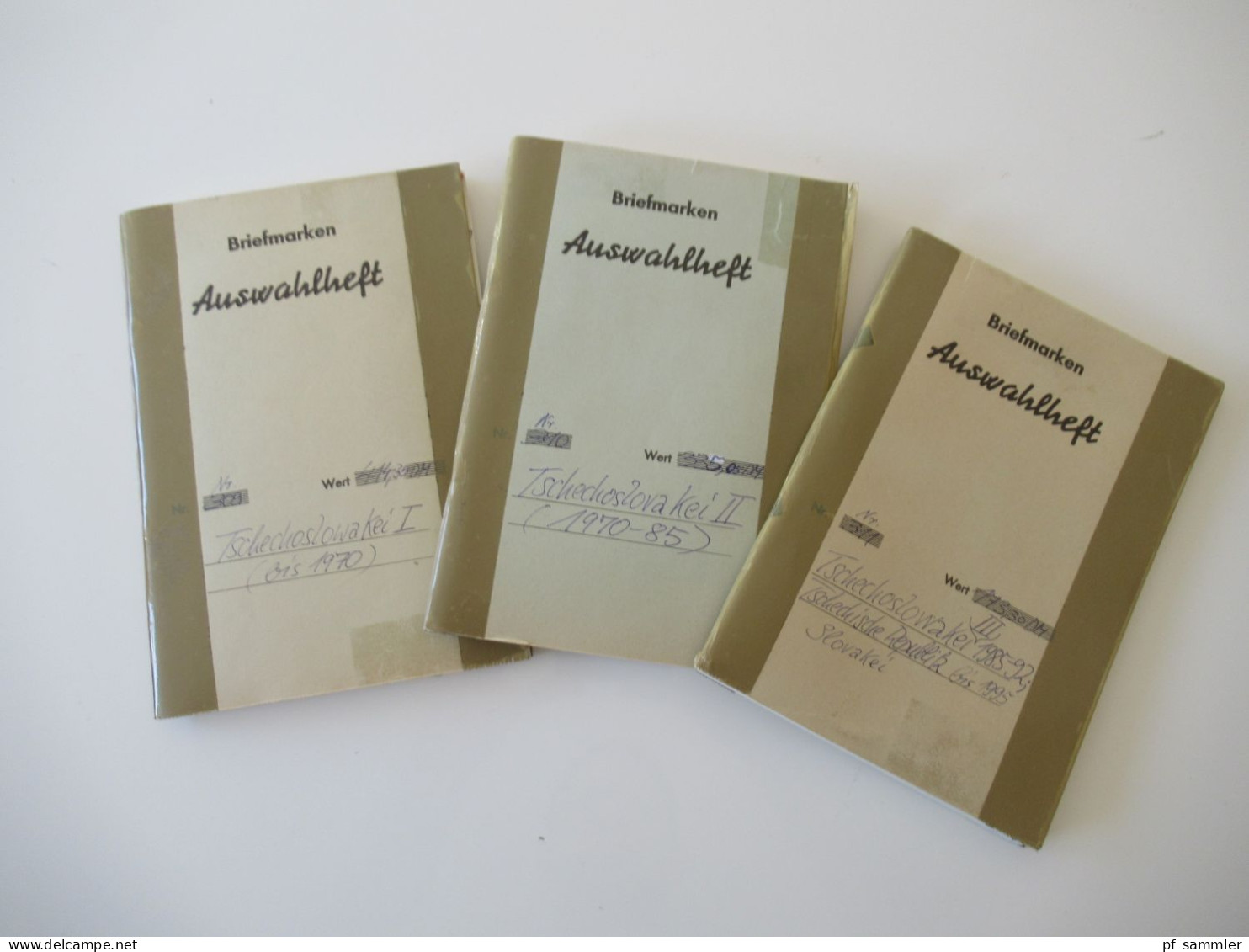 Sammlung / Interessante Auswahlhefte CSSR / Tschechoslowakei Ab 1919 - 1995 Viele Gestempelte Marken / Fundgrube!?! - Collections (en Albums)