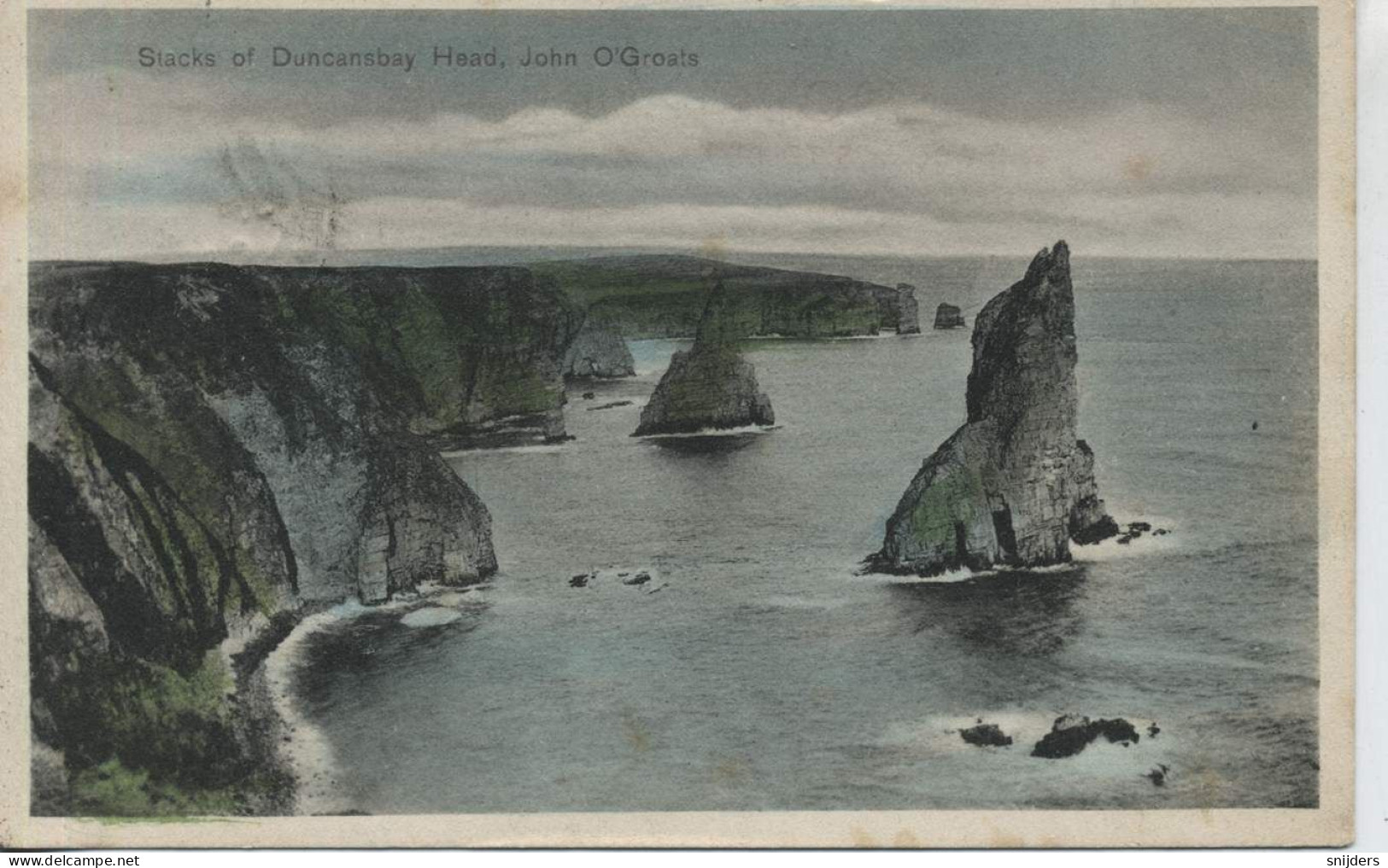 Stacks Of Duncansbay Head, John O' Groats - Used See Stamp 1905 - Caithness