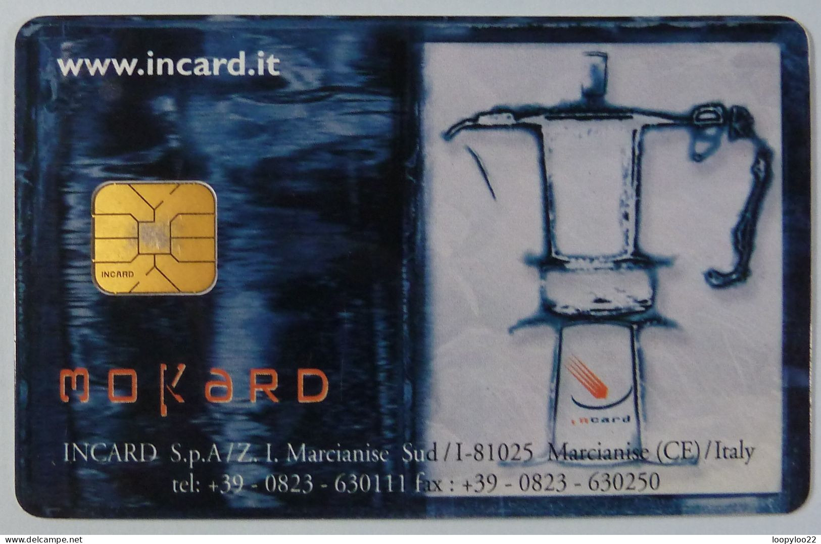 ITALY - Chip - GSM - Incard - Java - Sim - Mokard - Used - Other & Unclassified