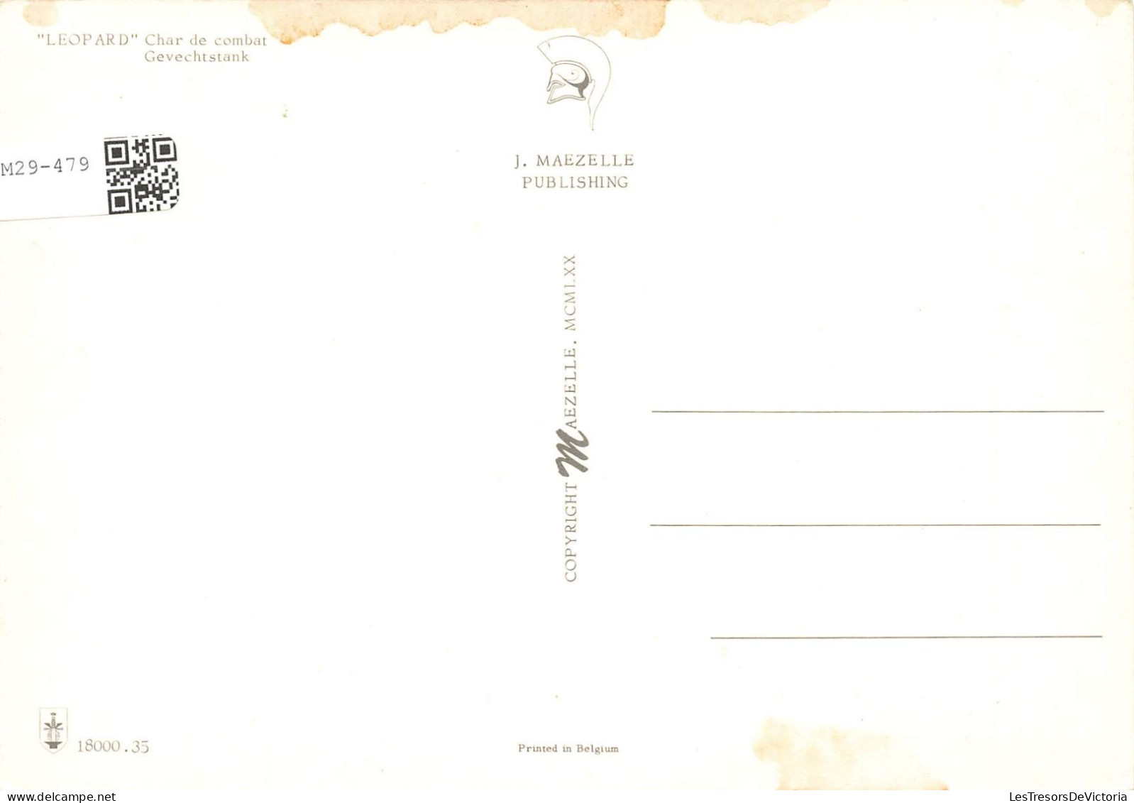 MILITARIA - Matériel - Patrouille En Reconnaissance - Carte Postale - Matériel
