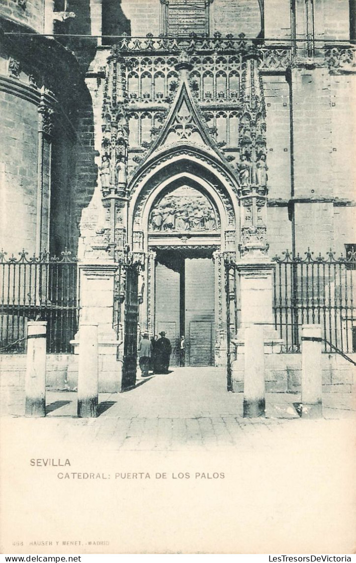 ESPAGNE - Sevilla - Cathédrale : Porte Des Palais - Carte Postale Ancienne - Sevilla